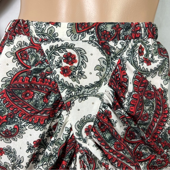 NEW ISABEL MARANT PAISLEY PRINT MINI SKIRT - Picture 4 of 10